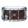 Tama Snare Drum Starphonic Walnut 14"x7" Gloss Black Walnut Burl PWB147-GWB