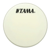 Tama Bass Drum Head White Coated 18" w/Logo for Silverstar CT18BMSV