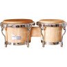 Toca Custom Deluxe Wood Bongos 7" & 8.5" -Wood 4600