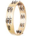 Toca Player’s Wood Double Row Tambourine Nickel T1010