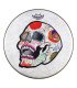 Remo CS-0814-20-AB002 ARTBEA Artist Collection Candy Skull Snare Drumhead 14"