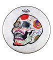 Remo CS-0814-20-AB002 ARTBEA Artist Collection Candy Skull Snare Drumhead 14"