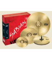 Sabian SBR5003G Cymbal SBr series Promotional Set (14HH/16C/20R+10S)