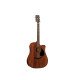 Kepma EDC-E TRANS K10 Semi - Acoustic Guitar - All Mahogany Matt