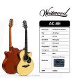 Westwood AC-8E ELECTRO ACOUSTIC GUITAR