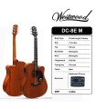 WESTWOOD DC-8E M ELECTRIC ACOUSTIC GUITAR