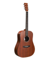 Martin D-X1E Dreadnought Electro-Acoustic Guitar - Mahogany