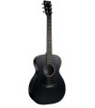 Martin O-X1 0-14 11SPOX1BLK Concert Acoustic Guitar - Black