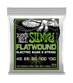 Ernie Ball Regular Slinky Cobalt Flatwound 5-String Electric Bass Strings 45-130 Gauge