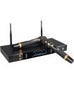 Digimore D-330 Dual UHF Wireless Microphone System, 2×100 Channels, 300ft Range