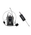 Digimore D-341 UHF Wireless Microphone Set – Headset & Bodypack for Karaoke, DJ, Stage, Wedding , Conference