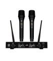 Digimore D-310 , 100-Channel UHF Wireless Mic System with 2 Handheld Mics – For Events & Karaoke