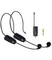 Digimore D-352 , 2.4G Dual Wireless Mic System for 2 People Headsets for Speakers, Teachers, Guides & More