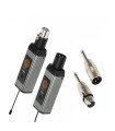 Digimore D-710 Wireless XLR & Guitar Transmitter/Receiver, 164ft Range, Rechargeable 1000mAh Battery