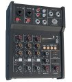 Digimore D-200 4-Channel Audio Mixer, 48V Phantom Power, USB, Bluetooth