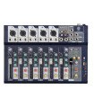 Digimore D-255 7-Channel Audio Mixer with USB, MP3, 48V Phantom Power & Stereo EQ