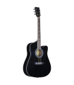 Hertz HZA 3900 EQ Acoustic Guitar BK