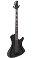 ESP LTD JC-4FM 4-String Electric Bass Guitar - See Thru Black / Black Satin Sides