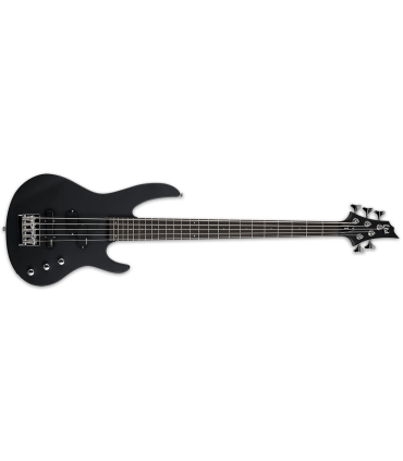 ESP LTD B-15 5-String Electric Bass Guitar - Satin Black