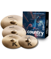 Zildjian K0801C K Zildjian Country Cymbal Pack