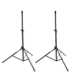 Samson LS50P Lightweight Speaker Stands (Pair)