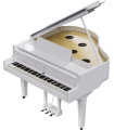 Roland Digital Grand Piano GP-9M-PW – Polished White