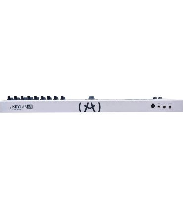 Arturia KeyLab MKII Essential 61 Universal Midi Keyboard Controller - White