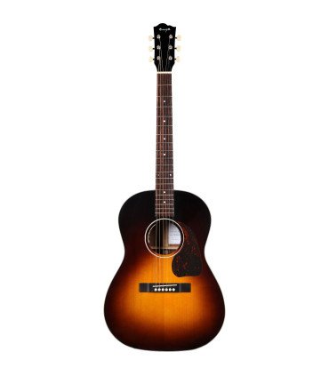 Enya T05B Semi- Acoustic Guitar with Hardcase - Sunburst