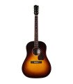 Enya T05J Semi-Acoustic Guitar with Hardcase - Sunburst