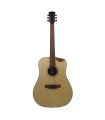 SQOE SQ-D-BQJ Acoustic guitar - Natural