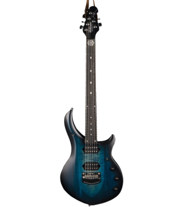 Ernie Ball Music Man Majesty – Blue Silk Electric Guitar