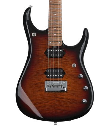 Ernie Ball Music Man JP15 Electric Guitar - Tiger Eye Flame