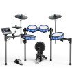 Donner EC6878 BackBeat Electric Drum Set with Touchscreen, 1126 Sounds, and Gaming App"