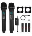 DIGIMORE D-356 UHF Dual Wireless Microphone System with in-Built Sound Card