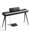 Donner OURA S100 88-Key Digital Piano with Bluetooth, MIDI, and Three Pedals