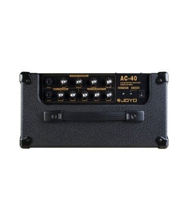 JOYO AC40 40W Acoustic Amplifier with Reverb, Delay, and Chorus - Ideal for Buskers and Performers