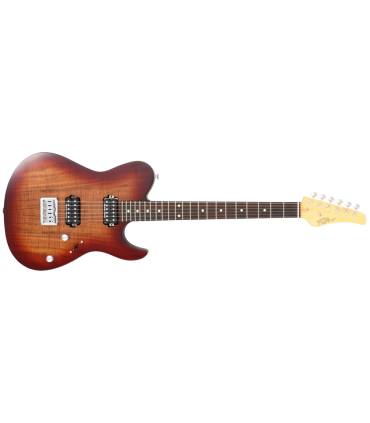 FGN, JIL2-DU-EW2-R Electric Guitar, Iliad Series, J Standard/Boundary -Koa Natural Burst