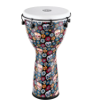 Meinl ADJ12-DA Djembe, Alpine Series, Synthetic Head -12" -Day of the Dead