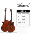 WESTWOOD GC-8 M ACOUSTIC GUITAR