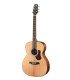 Walden O550E Acoustic Electric Guitar, Orchestra, with Bag -Satin Natural