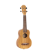 Ortega RFU10Z Ukulele, Soprano, Timber Series -Zebrawood Natural