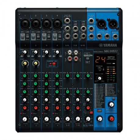 YAMAHA MG10XU 10-CHANNEL MIXER