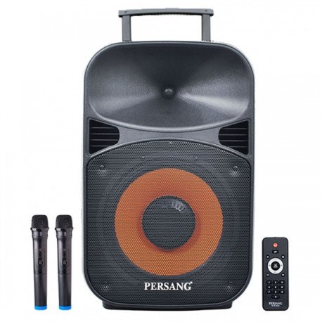 PERSANG OCTANE 9 15" 50-WATT WIRELESS BLUETOOTH TROLLEY SPEAKER