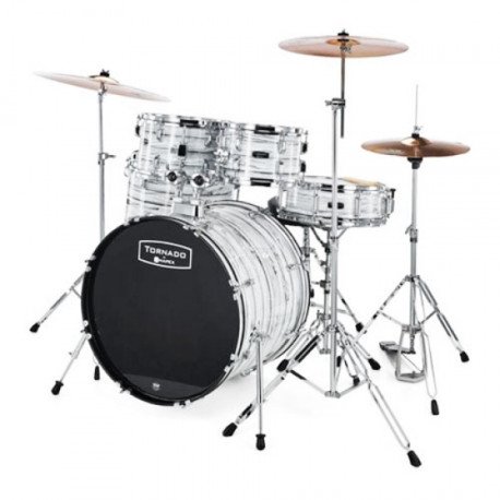 MAPEX TND5294FTCFI DRUM SET TORNADO WHITE WOOD