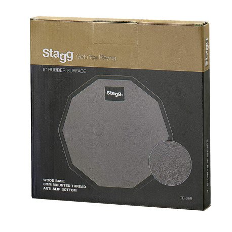 Stagg TD-08R 8 Inches Desktop Practice Pad