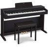 Casio AP270BK Celviano Digital Piano with adaptor ,piano bench ,music stand,piano stand and padel