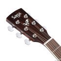 SAGA SF700CRE RETRO | DREADNOUGHT CW ACOUSTIC-ELECTRIC GUITAR