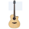 Westwood GA-10 (Nat) Grand Concert Cutaway Acoustic Guitar