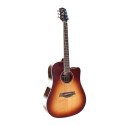 Westwood (DC-340E OR) Electro-Acoustic Guitar With Fishman Pickup (Oriental retro)