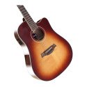 Westwood (DC-340E OR) Electro-Acoustic Guitar With Fishman Pickup (Oriental retro)